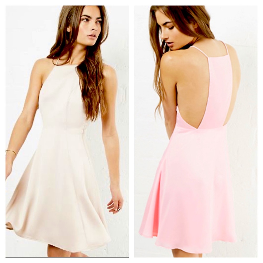 Anthropologie White Fit & Flare Six Crisp Days Dress